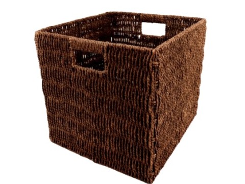 Refined Paper Cord Collapsible KD Storage Basket